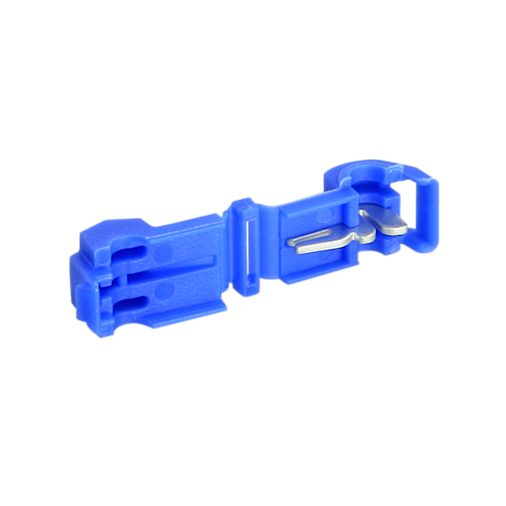 Abzweigverbinder blau 1.5 - 2.5 mm² (100 Stück) Flachstecker 342502