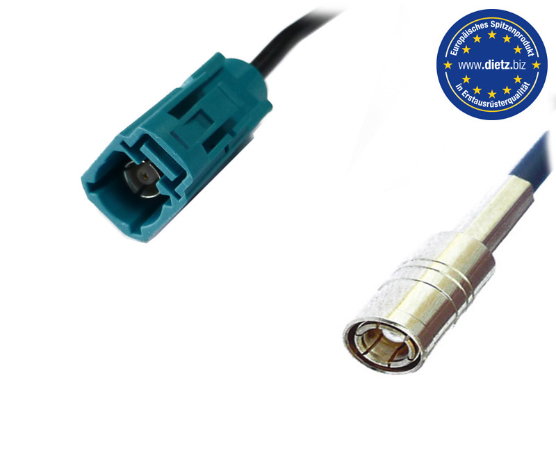 Antennenadapter FAKRA Buchse - SMB Buchse (DABSPL)