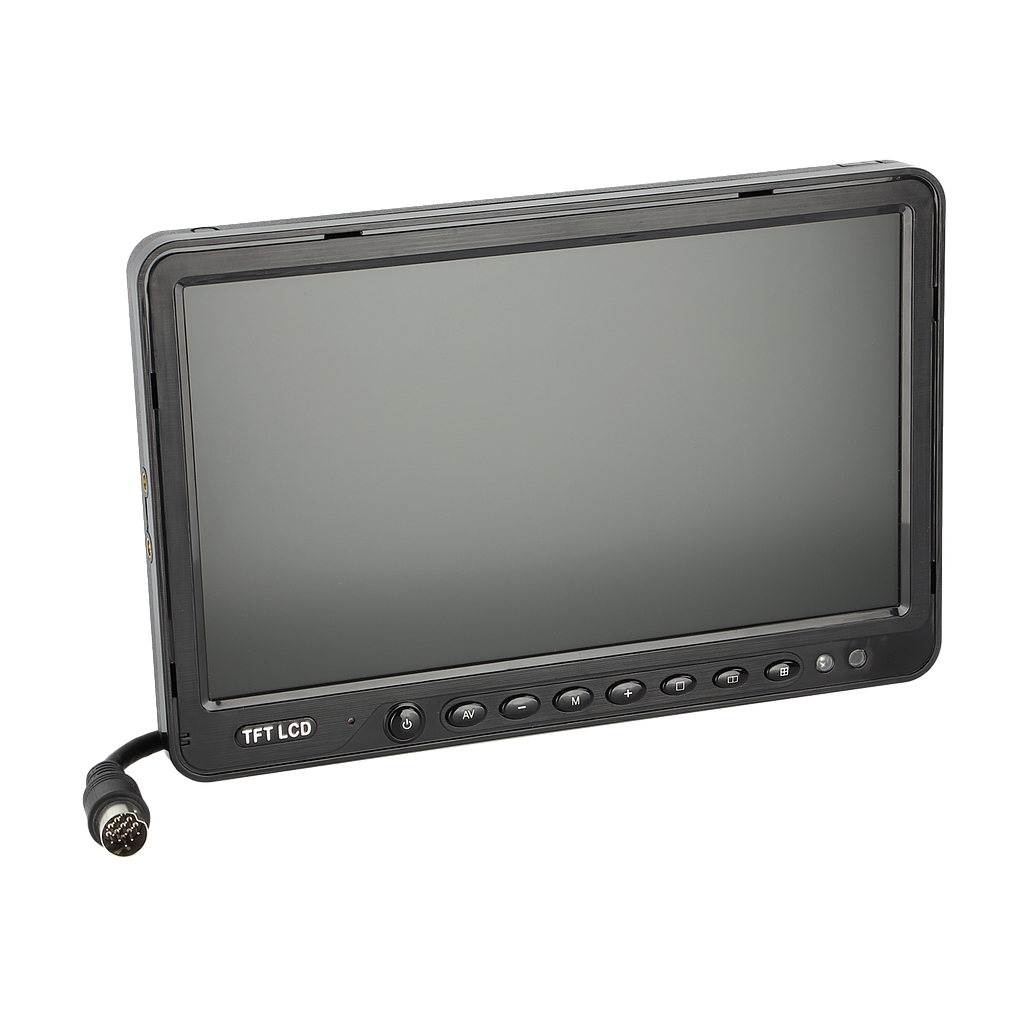 10\ Monitor universal 4 Video Eingänge-Splitscreen" 771000-6205