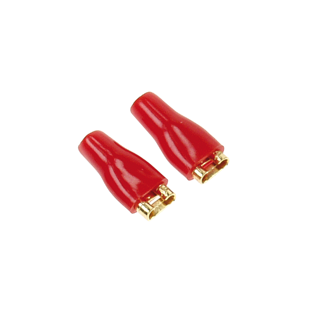 Flachsteckhülsen 4,8 mm rot 50 Stück 30.4548-02