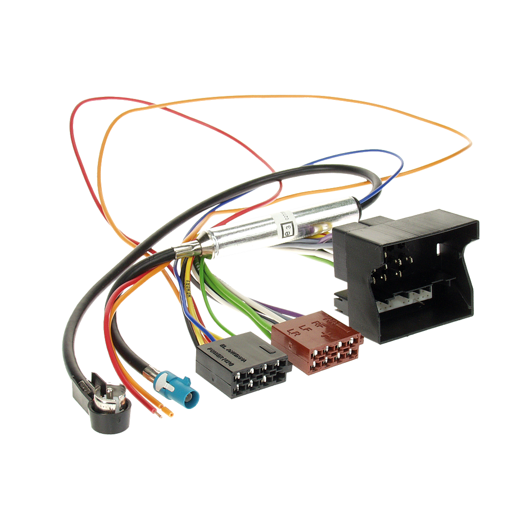 ISO Adapterkabel OPEL Quadlock/Phantomspeisung (ISO) 1230-45