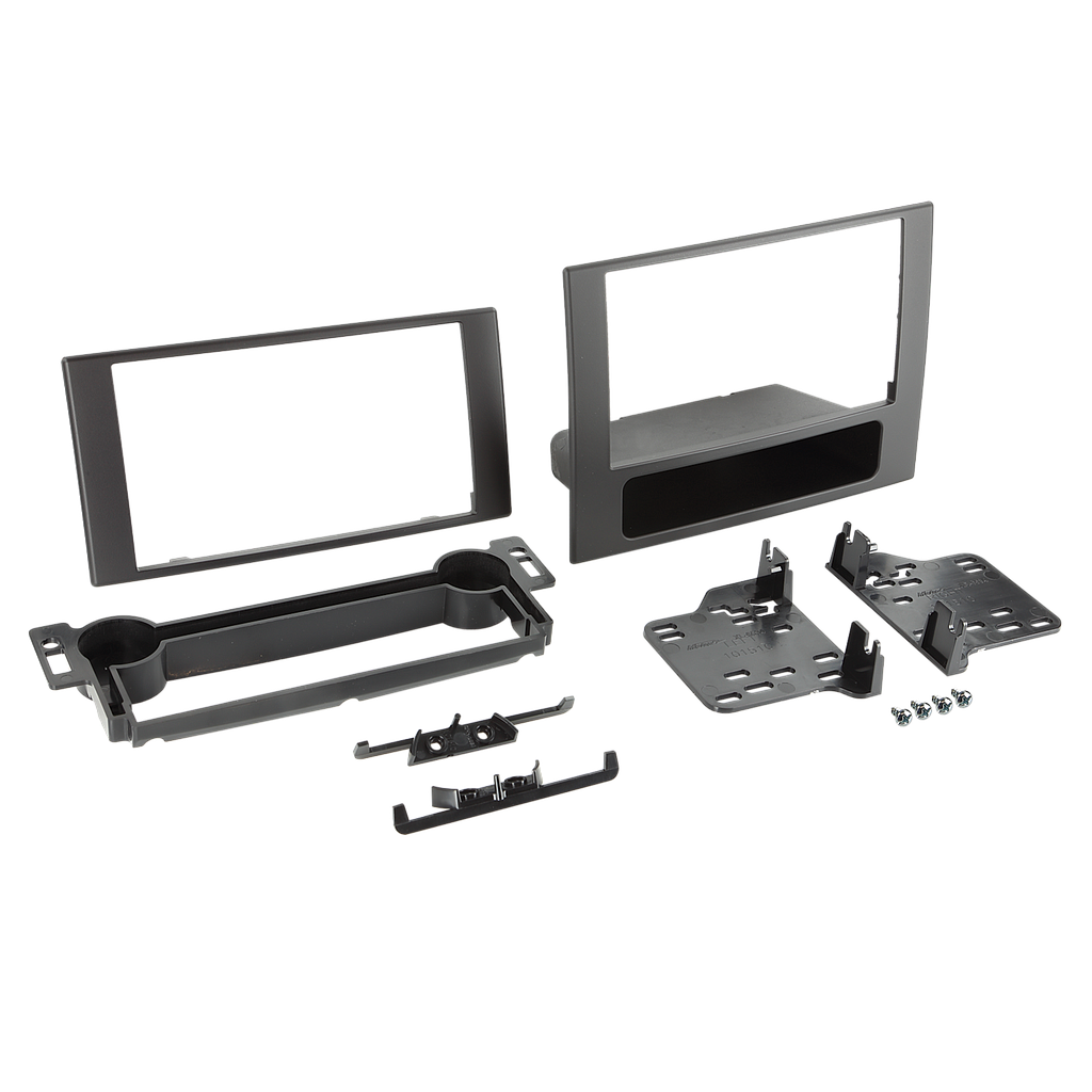 2-DIN Radiobelnde Jeep Compass 2007->2008 schwarz 381145-11