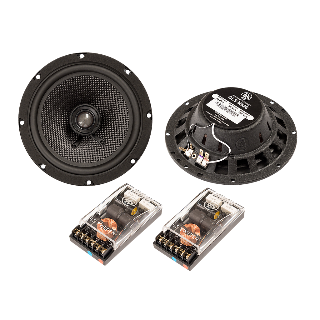 16.5cm Performance Coaxial - separate X-Over 60 WRMS CC-M526