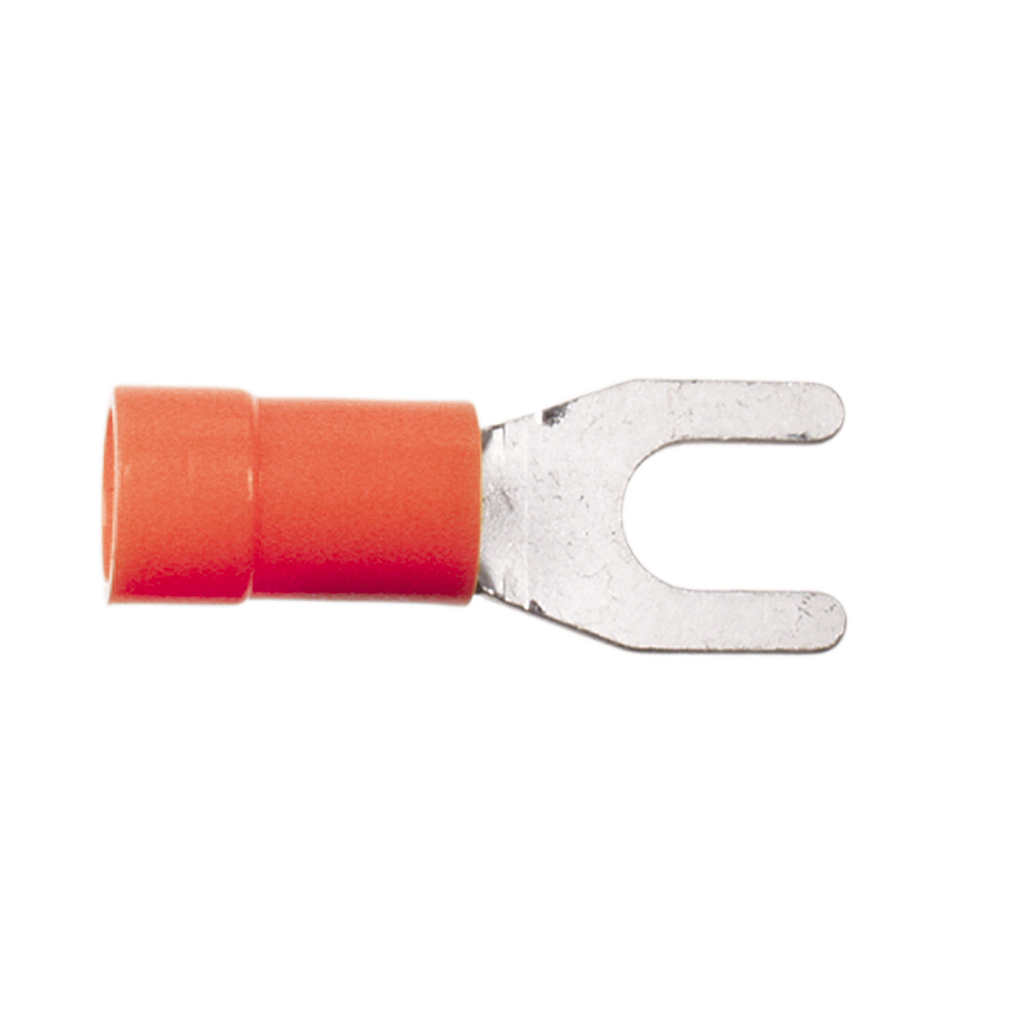 Ringgabel rot 0.5 - 1.0 mm²  / 4.0 mm (100 Stück) 344340-1