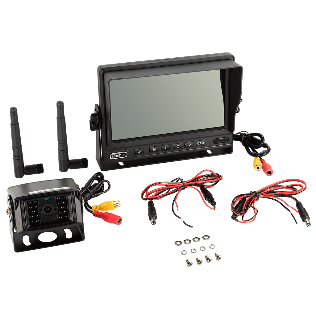 Rückfahrkamera Monitor Kit 7\/AHD Kamera/Video Transmitter&quot; 771000-6250