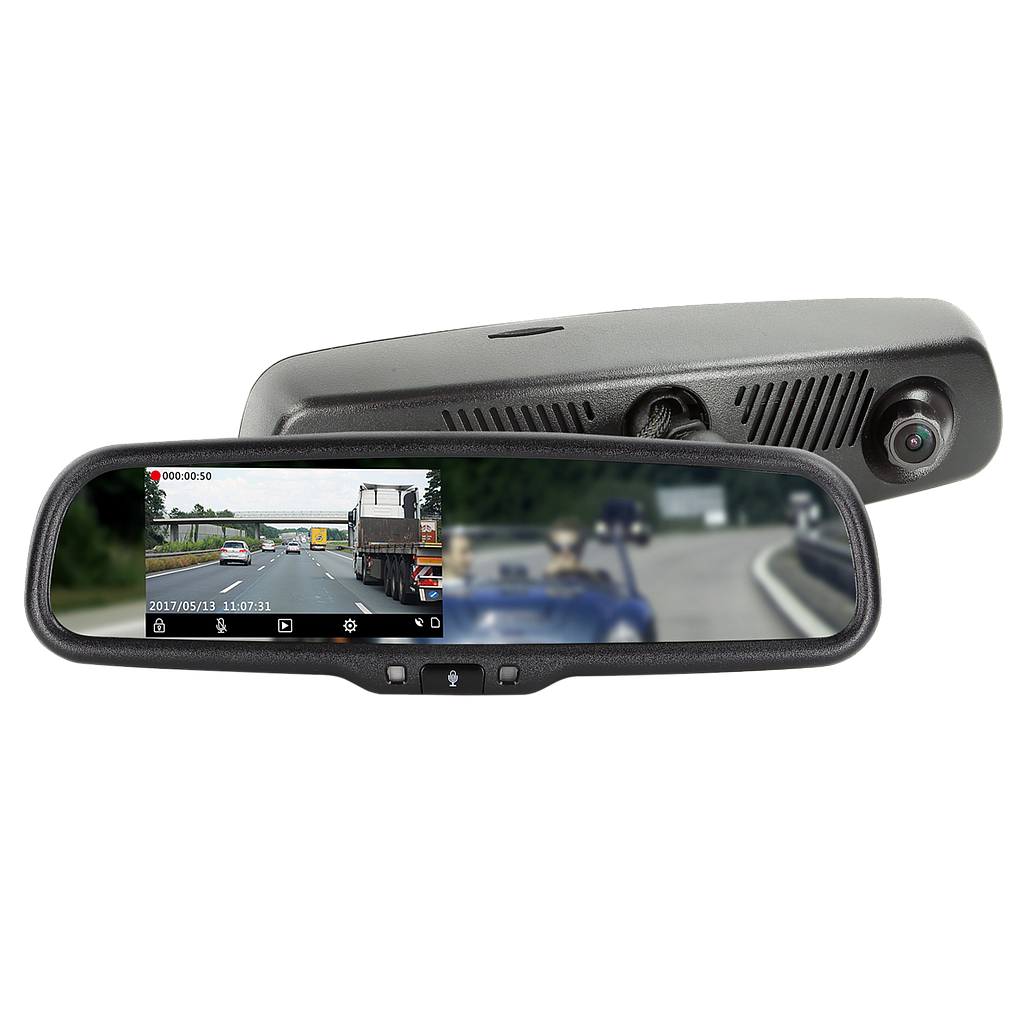 Spiegelmonitor4.3\ 1 Video Eingang/HD Dash Cam/DVR Funktion&quot; 771000-6515