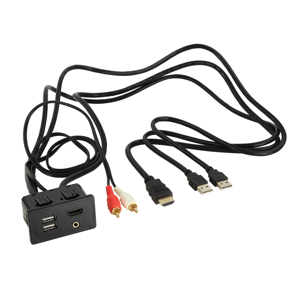USB/AUX/HDMI Einsatz Ford F150/Mustang 44-1114-001