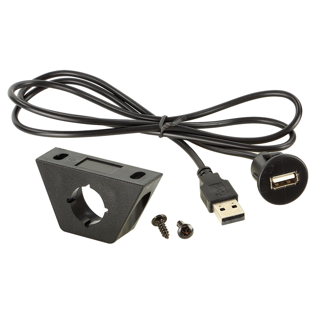 USB Einbaubuchse/Aufbaugehäuse universal 44-1000-007