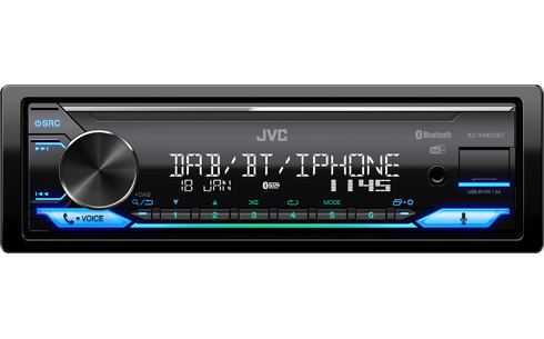 JVC KD-X482DBT Digital-Media-Receiver 