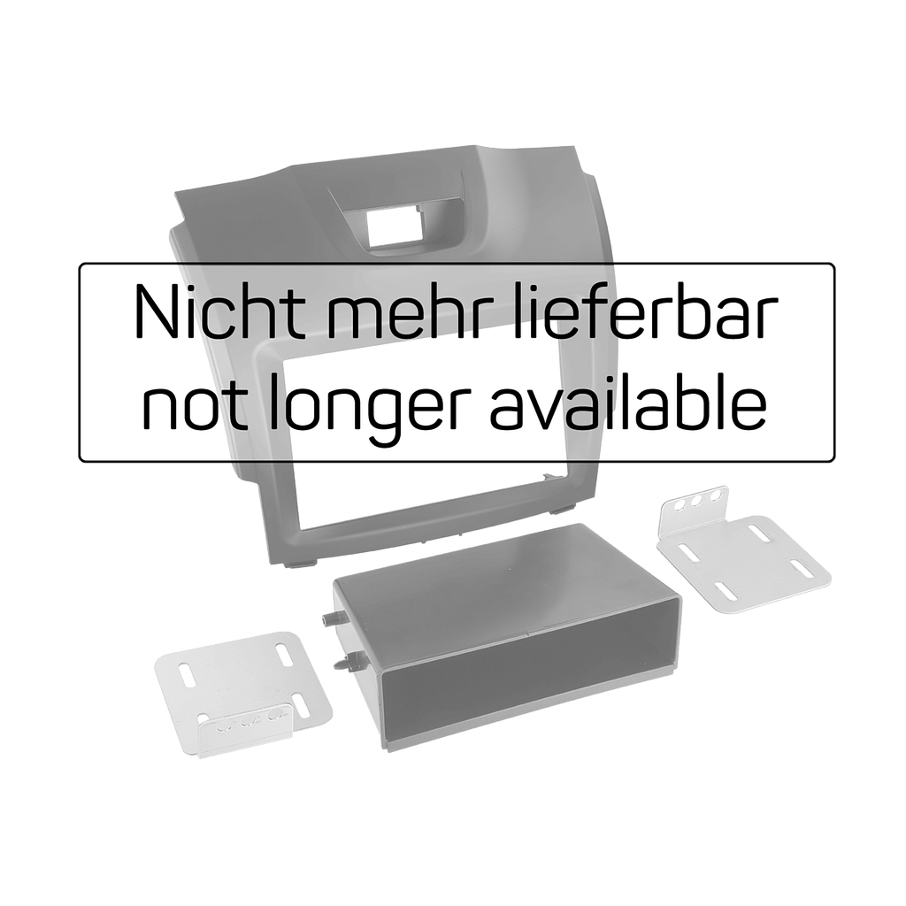 2-DIN RB mit Fach Chevrolet/Isuzu schwarz 281160-02-1