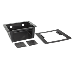 [2100000022915] 2-DIN RB Universalmontage schwarz 271000-00