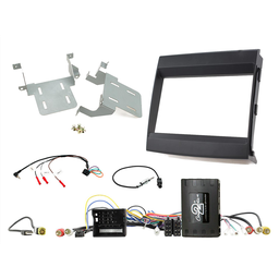 [2100000044832] 2-DIN Kit Porsche Cayenne 2011-2016 Infodapter/Amp schwarz 621323-09-2