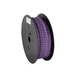 [2100000047437] Lautsprecherkabel verdrillt 2x2.50mm² violett/violett-schwar 51-250-112