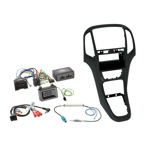 [ACV 611230-23-2] 1/2 DIN Opel Kit Astra J 2009-2016 LFB perl schwarz 611230-23-2
