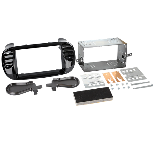 [ACV 381094-33-2] 2-DIN RB Fiat 500 / 500C > Klavierlack 381094-33-2