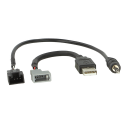 [2100000062676] USB/AUX Adapter SsangYong Tivoli AUX&gt;3,5mm Klinke 44-1275-005