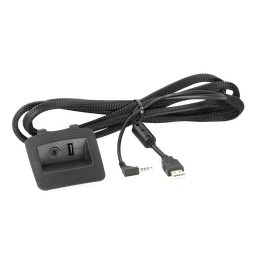[2100000062560] USB/AUX Einsatz Mitsubishi L200 2006-2015 44-1202-002