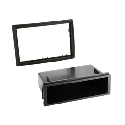 [2100000027545] 2-DIN RB mit Fach Renault Megane II &gt; schwarz 281250-06